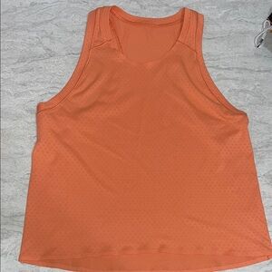 Lululemon Athletica Vibrant Orange Tank Top
